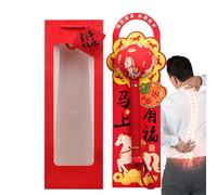 Massage Hammer for Back - Year of The Horse Decoration,Plant Back Massage Hammer Stick | for Spring Festival Celebration Gathering Company Annual Meeting Friends Family Colleagues