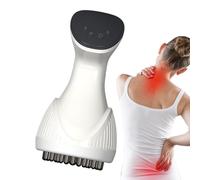 Massage Machine - Portable Heating Apparatus, Multi Level Percussive Relaxation Instrument, Ergonomic Tension Easing Gadget for Everyday Rejuvenation Sessions | Personal Wellness Aid