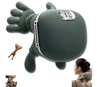 Massage Master for Shoulder, Neck, Lower Abdominal, Simulated Human Hand Cervical Trapezius Neck Massagers Pillows,Airlandolists Neck and Shoulder Massager with Heat, for Man/Women (Green)