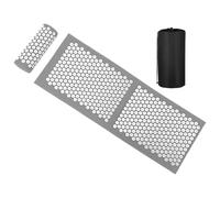 Massage Mat, Compact Roll Up Mat with Detachable Headrest | Massage Cushion for Back - for Family, Friends, Men, Women, Adults at Home Indoor and Outdoor