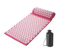 Massage Mat | Foot Massaget Mant | Meditation Maty with Pillow Pressure Mast | Pressurs Back Matt, Massagee Matte Set, Mediation Accessories for Home, Office Or Travel, Neck & Bacdk Discomfort
