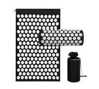 Massage Mat for Bed, Neck Waist Leaning Massager, Non-Slip Base Rose Texture Yoga Back Massage Mat, for Men Senior Beginner Muscle Relaxation Lying Down Sitting Sofa Bed