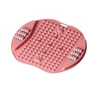 Massage Mat for Feet, Foot Pressure Point, Stress Relief Massager Home Use, Non-Slip Toe Plate for Foot Relief, for Lovers, Friends, Coworkers(Pink)