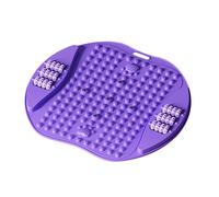 Massage Mat for Feet, Foot Pressure Point, Stress Relief Massager Home Use, Non-Slip Toe Plate for Foot Relief, for Lovers, Friends, Coworkers(Purple)
