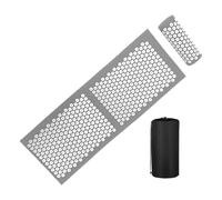 Massage Mat with Detachable Headrest, Roll-Up and Compact - Massage Mat - for Family, Friends, Men, Women, Adults, Travel, Indoor and Outdoor