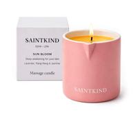 Massage Oil Candle, Melts into Warm Oil for Body Massage, Luxury Candle Enriched with Essential Oils Jasmine, Lavender & Ylang Ylang with Nourishing Butter Blend - 110g, Date Night & Couples Massage