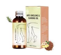 Massage Oil for Legs, Lymphatic Drainage Massage Oil, Promote Blood Circulation, Help Relax Relieve Leg Fatigue, Moisturizes Dry Skin, Reduce Leg Swelling Naturally for Women and Men (1pcs)
