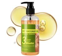 Massage Oil for Massage Therapy 230ml, Cellulite Massage Oil for Relaxing & Muscle PainRelief - Lavender MassageOil for Skin with Caffeine Recovery, Cellulite Appearance Relaxation