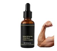 Massage Oil for Men,30ml Skin Moisturizing Stretch Oil - Vitality Enhancer Solution - for Him Husband Couples Date Night Bath Shower Travel Spa Stretch Relaxation