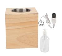 Massage Oil Heater, Timer Adjustment Temperature Single Bottle Lotion Warmer Dispenser Heated, Oil Warmer for Scented Oil(UK)