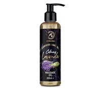 Massage oil Lavender 200ml - Body Oil with Lavender Oil - Almond Oil - Grape Seed Oil - Body Care Oil - Relaxing Massage Oil