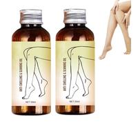 Massage Oil,Massage Oil for Legs,Lymphrelief Oil,Reduce Leg Swelling Naturally for Women and Men (2 Pcs)