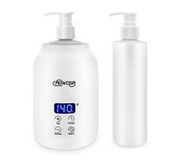 Massage Oil Warmer Bottle Professional Electric Lotion Heater for SPA, Automatic Oil Warmer Heated Oil Lotion Cream for Salon, Barber Shops, Home, with an Oil Bottle Dispenser