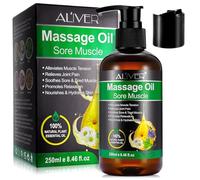 Massage Oils for Massage Therapy 250ML Massage Oil for Muscle Pain Relief, Warming, Relaxing - Sports Massage Oil for Improved Recovery and Deep Tissue Massage