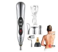 Massage Pen - Handheld Meridian Energy Pen, Wireless Trigger Stimulator Device | Muscle reliefs Tool for Reflex Points, Compact Body Massager for Neck, Back, Legs, Natural Therapys for Circulation