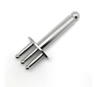 Massage Pen - Magnetic Acupuncture Pen, 3-Fork Face Massager with Detachable Fork, Stainless Steel
