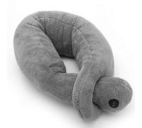 Massage Pillow, Vibrating Massaging Neck Pillow Neck Travel Pillow Massage Therapy Cushion Relax Muscles Relieve Stress, Use at Office, Home and Car