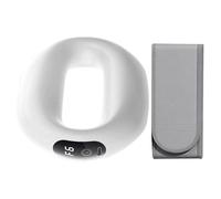 Massage Ring, Portable Massager, Adjustable Modes, Quiet Relaxation Device for Stretching Exercises, Breaks at the Desk, After Yoga, Gym, Home, On the Go