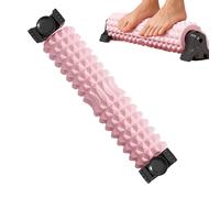 Massage Roller - 23 Trigger Point Foam Roller with Stand, Firm Deep Tissue Muscle Massager for Yoga, Pilates, Gym & Recovery, EVA+PP LongRoller for Muscle Relaxation &