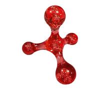 Massage Roller Ball - Handheld Massage Ball | Tight and Muscles Relief, Portable Multi-Functional Self Massager for Muscle Back Neck Joint Foot Shoulder Leg | Four-Cornered Massager