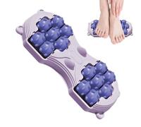 Massage Roller for Feet Ergonomic Foot Massage Roller - Portable Double Roller for Deep Tissue Living Room Bedroom Workplace Outdoor Travel Yoga Relaxation