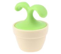 Massage Roller Mini Handheld Body Massager Cute Potted Plant Shaped Massage Bead Ball for Neck Pain Relief Foot Relaxation Face Lift Beauty Tool