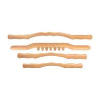 Massage Roller Stick - Muscle Relaxation therpy Tool, Maderoterapia Massager | Roller Wooden Trigger Point therpy Tools for Muscle Release and Spine Care for Lymphatic drainag, Fascia Release