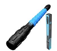 Massage Roller Stick Pro - Best Body Roller for Muscles Deep Tissue, Sore Calf, Cramps, Knots, Cellulite, Myofascial Release, Physical Therapy, Recovery - Muscle Roller Stick for Athletes (Blue)