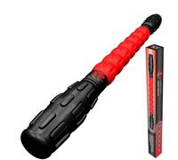 Massage Roller Stick Pro - Best Body Roller for Muscles Deep Tissue, Sore Calf, Cramps, Knots, Cellulite, Myofascial Release, Physical Therapy, Recovery - Muscle Roller Stick for Athletes (Red)