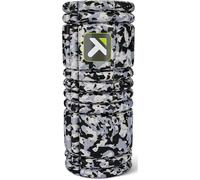 TriggerPoint Grid Foam Roller - Multi-Density Foam Surface, Firm Compression for Muscle Recovery, Pre/Post Workout Massage, Hollow Core, Trusted by Professionals, Free Online Videos, 33cm, Grey Camo