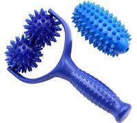 Massage Roller with Handle, Premium Hedgehog Ball, Foot Massage, Foot Massage Roller, Heel Spur Hedgehog Ball, Relaxation & Wellness Gift, Fascia Roller Small for Relaxation of Foot, Leg and Back