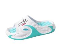 Massage Slippers for Women Men, Non Slip Shower Slippers with Arch Support, Acupuncture Reflexology Acupressure Shoes, Plantar Fasciitis Pain Relief Orthopedic Bath Sliders