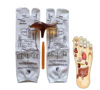 Massage Socks - High Elasticity and Breathable Material | For Stimulating Plantar Reflexology Points | For Men, Boys, Girls, Youth, Teens, Wife, Husband, Son, Thread