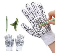 Massage Socks With Tools,Reflexology Tools Socks | Foot Reflexology Massage Socks With Point Massage Tool,Hand Massager Glove For Relief