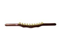 Massage Stick,Double Row 20 Beads Handheld Muscle Relaxation Rod | Manual Massage Sticks | for Back Neck Shoulder Legs Thighs Calves Body