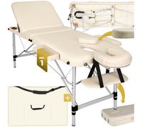 Tectake Portable Massage Table & Bed - Beige