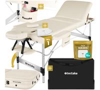 Massage Table 70 cm Wide Portable Couch Beauty Face Treatment Spa Bed Aluminium