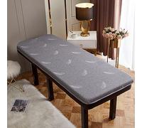 Massage Table Cover 5cm Thick Spa Beds Mattress,Non-Slip Memory Foam Topper without Holes,Round Head Protective Pad for Massage Accessories Camping Travel,Grey R,70x185