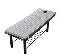 Massage Table Mattress Multi-Size Color Massage SPA Treatment Bed Set with Hole Solid Salon Table Sheet Mattress(Gray,190x80cm(74x31inch))