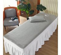 Massage Table Mattress with Breath Hole, Memory Foam Pad for Beauty Salon Bed, Cushioned Topper for Lash and Spa Treatments, 70x180cm