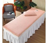 Massage Table Mattress with Breath Hole, Memory Foam Pad for Beauty Salon Bed, Cushioned Topper for Lash and Spa Treatments, 70x180cm