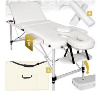 Massage table portable beauty salon treatment bed headrest armrests bolsters