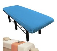 Massage Table Sheets, Blue Oil-Proof Sheets, Non-Woven Massage Covers, 5x Massage Table Blanket, Premium Non-Woven Massage Table Sheets Eco-Friendly Blue Spa Sheets for Therapists