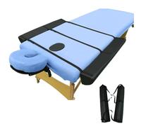 Massage Table Side Arm Extension Support Cushions - Extra Arm Width + Additional Armrest Extender Bolster Support - Adjustable + Fits All Tables + Mobile + Lightweight + Portable Accessory (Navy)