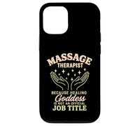 Massage Therapist Because Healing Goddess Is Not An Official Case for iPhone 12/12 Pro
