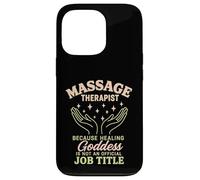 Massage Therapist Because Healing Goddess Is Not An Official Case for iPhone 13 Pro