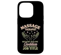 Massage Therapist Because Healing Goddess Is Not An Official Case for iPhone 14 Pro