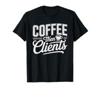 Massage Therapist Coffee Lover Fueled Caffeine Morning LMT T-Shirt