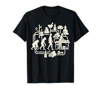 Massage Therapist Evolution Funny Wellness Job Work Graphic T-Shirt