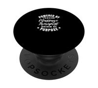 Massage Therapist Powered By Passion Driven By Purpose PopSockets Adhesive PopGrip